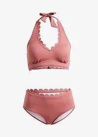 Bikini Z Rami Czkami Czonymi Na Szyi Cz Ci Cena Z Sklep Bonprix