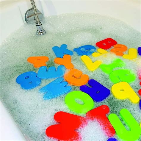 36 Pcs Stick On Foam Bath Letters And Numbers Non Toxic Bpa Free No Mold Ebay