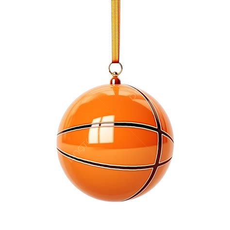 Baloncesto Deporte Navidad O A O Nuevo Bola De Adorno Colgando De Un