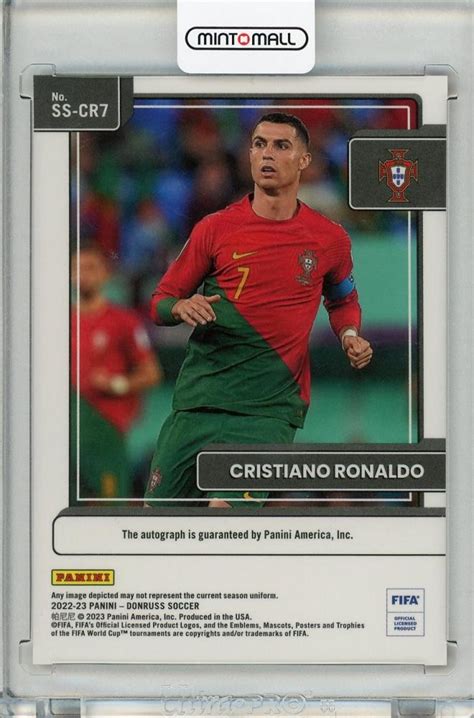 Mint Panini Donruss Soccer Portugal Cristiano