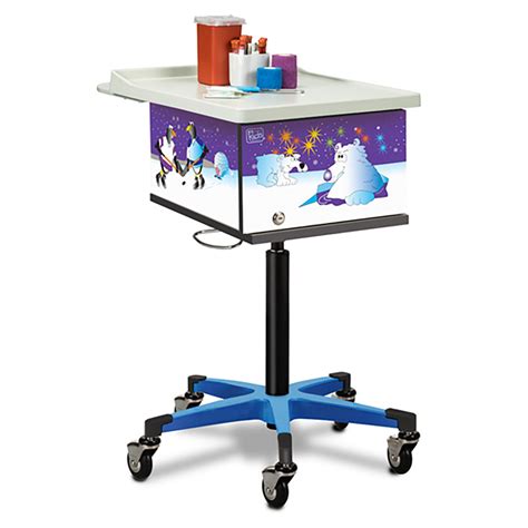 Clinton Mobile Phlebotomy Cart Pediatric Cool Pals For Sale