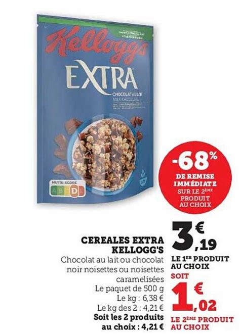 Promo C R Ales Extra Kellogg S Chez U Express Icatalogue Fr