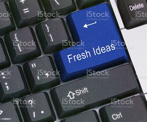 Keyboard With Hot Keys For Idea Stock Photo Download Image Now