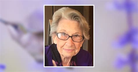 Glenda Richardson Lewis Obituary December 28 2023 Rogers Pickard