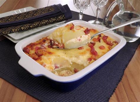 Batata Gratinada Ao Bacon Alto Astral