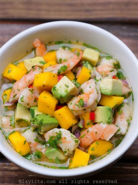 Arriba Imagen Receta De Ceviche De Camaron Con Mango Abzlocal Mx