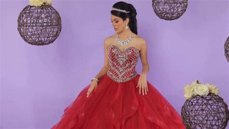 Q By Davinci Quinceanera Dresses Style 80368 Youtube