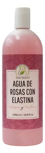 Agua De Rosas Con Elastina Tónico Facial De Noche 1 Litro Tipo De