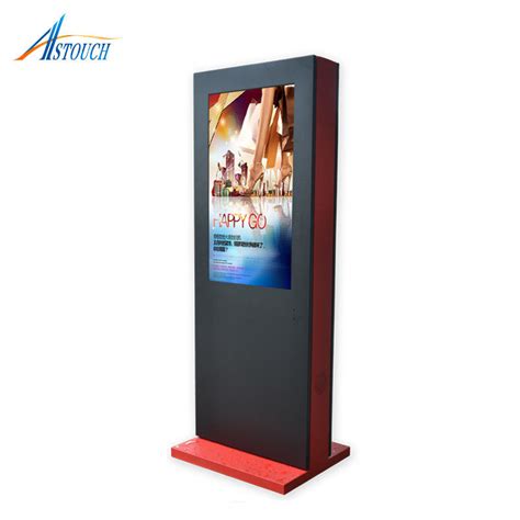 32 Inch Digital Signage Totem Pcap Touch Screen Totem IP65 IP55