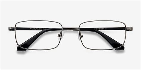 Philadelphia Gunmetal Men Metal Eyeglasses Eyebuydirect