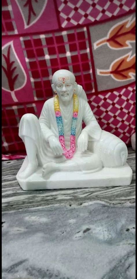 Marble Dwarkamai Sai Statue At Rs Marble Sai Baba Statue In