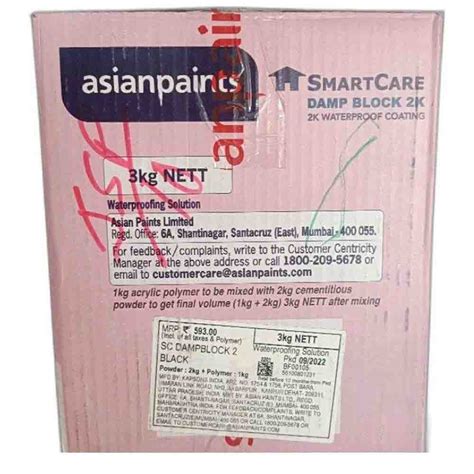 Asian Paints Smartcare Damp Block 2K At Rs 530 Box In Gautam Budh Nagar