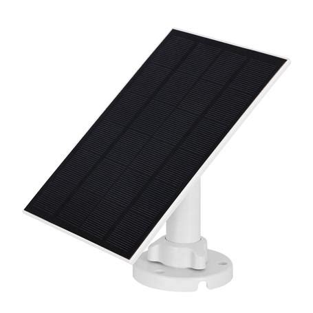 Panel Solar Para Camara De Seguridad W X X Cm Volten Vl