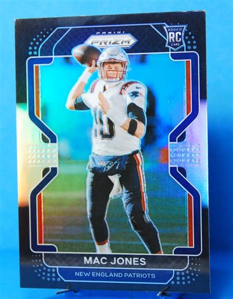 Mac Jones Rookie Silver Prizm Black Ssp Panini Holo Chronicles Nfl