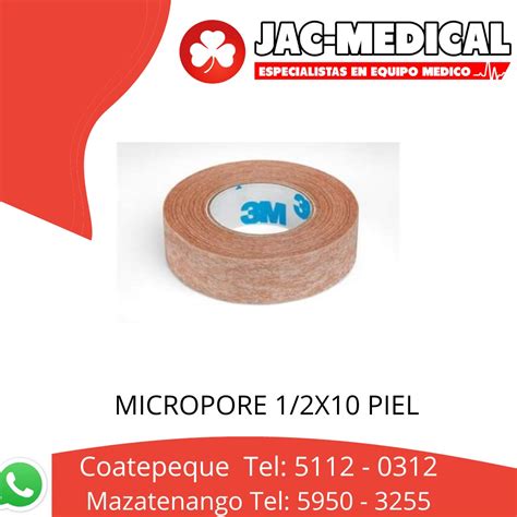 Micropore X Piel Un Jac Medical