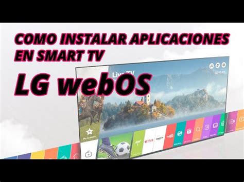 Instalar Aplicaciones No Oficiales En Smart Tv Lg