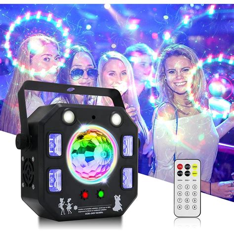 Globo Magic Led Rgb Moving Strobo Laser Dmx 4 Efeito Em 1 Shopee Brasil