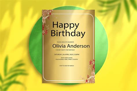 Birthday Card Design on Behance