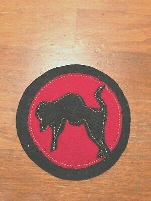 WWI US Army 92nd Division Artillery Patch Wool AEF EBay