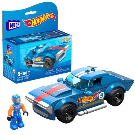 Hot Wheels Mega Construx 64 Corvette Grand Sport