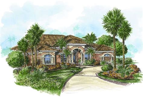 Florida House Plans, New House Plans, Mediterranean House Plans ...