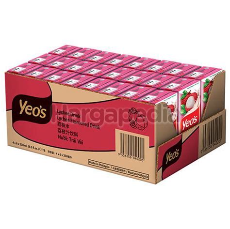 Yeos Lychee Drink 24x250ml