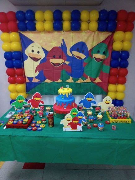 Festa Do Patinho Colorido - Decoração do Patinho Colorido | Aniversario infantil, Aniversario ...