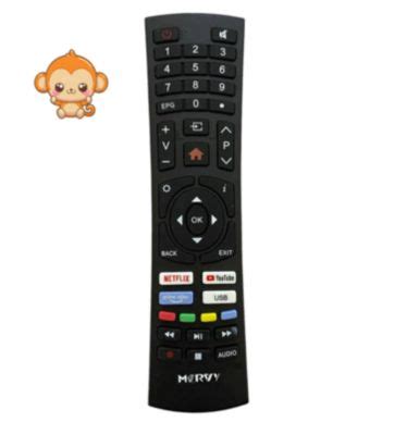 Control Remoto Para Tv Smart Miray Con AmazonNetflix Directo Pilas