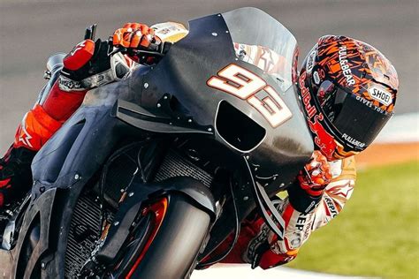 Foto Marc Marquez Jajal Motor RC213V S Pakai Biofuel