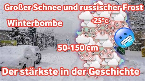 wetter in Deutschland Bereiten Sie sich auf den ersten Schneesturm über