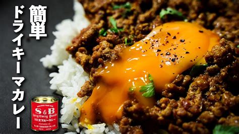 【ドライキーマカレー：初心者向け】簡単基本レシピ！sandbカレー粉でスパイスカレー の作り方！ Youtube