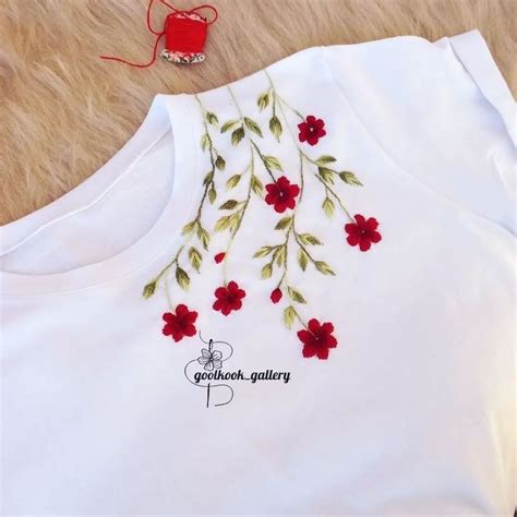 Hand Embroidery T Shirt Artofit