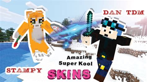 Stampy And Dantdm Skins For Minecraft Pocket Edition By Nhi Doan