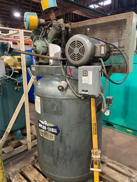 For Sale Saylor Beall Air Compressors Piston Type Hp Saylor