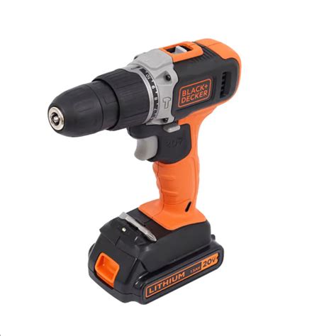 Furadeira Parafusadeira Impacto 20V BCD704C1 Black Decker Suavi