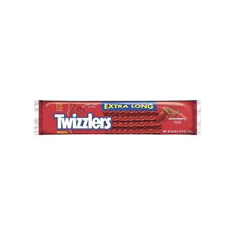 Twizzlers Strawberry Twists Giant Extra Long 25oz 18ct