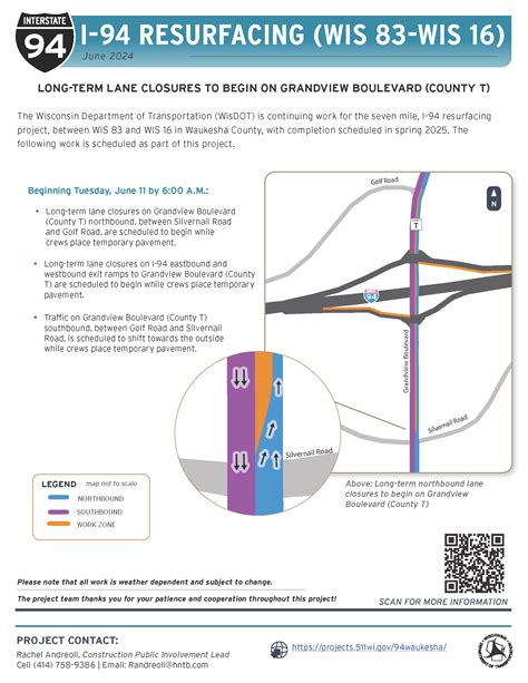 Project Updates I 94 Resurfacing WIS 83 To WIS 16