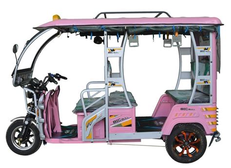 Pink Big Bull B Electric Rickshaw Vehicle Capacity Seater At Rs