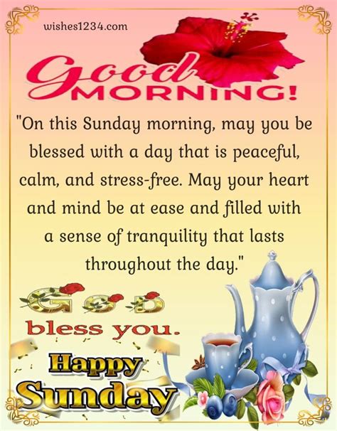 100+ Happy Sunday Wishes, Blessings and Quotes | Sunday wishes, Happy sunday, Happy sunday morning