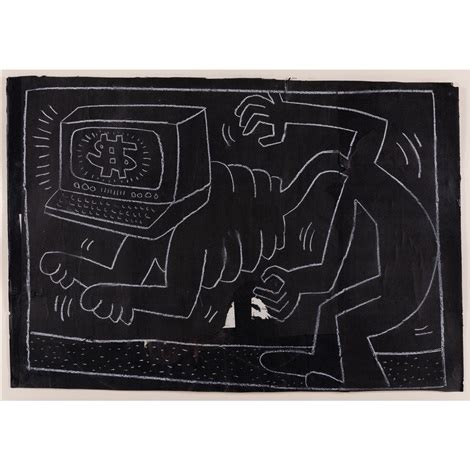 Untitled Subway drawing by Keith Haring on artnet