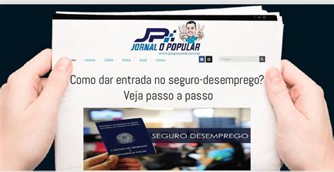 Como Dar Entrada No Seguro Desemprego Veja Passo A Passo JP Jornal