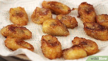 Comment Faire Frire Des Bananes Plantain Avec Images