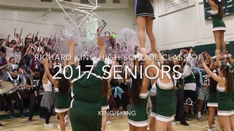 Senior Pep Rally 2016 Richard King High School Youtube