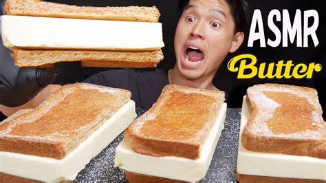 Asmr Butter Toastcooking Eating Soundsmukbang Youtube