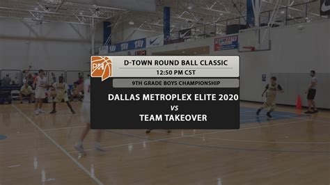 1112th Grade Boys Championship Rm5 Elite Vs Dallas Metroplex Elite