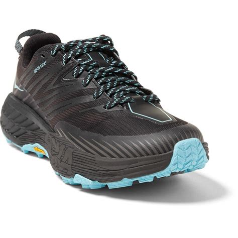 Hoka Speedgoat 4 Gtx Trail Running Shoes Antarticadark Gull Grey Women