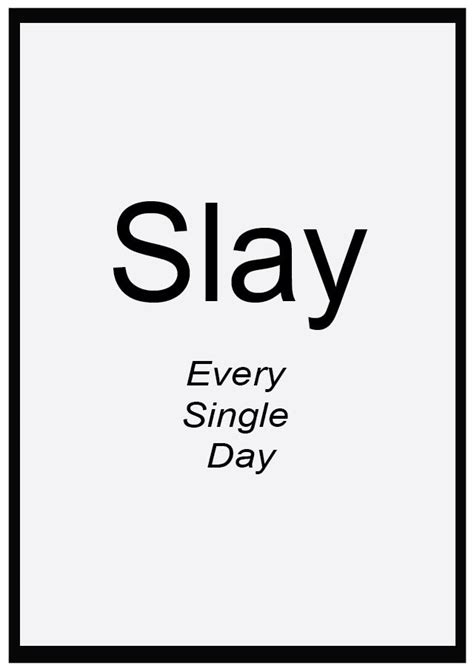 Slay Word Of The Year Free Motivational Printables