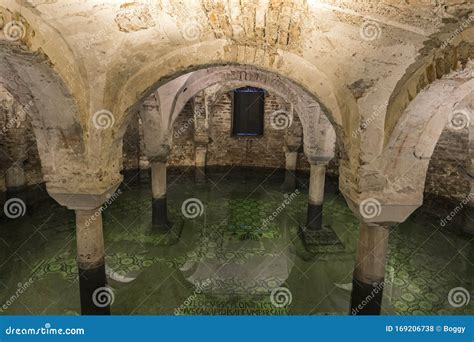 Crypt Under Water In Basilica Of San Francesco At Ravenna Italy