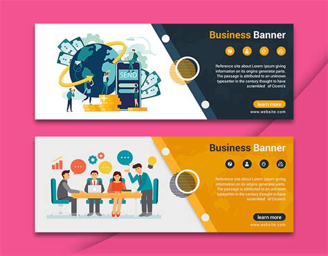 Banner Design Vectors And Psd Files Free Download Behance