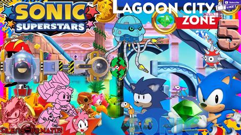 Zone 5 Lagoon City Sonic Superstars Youtube